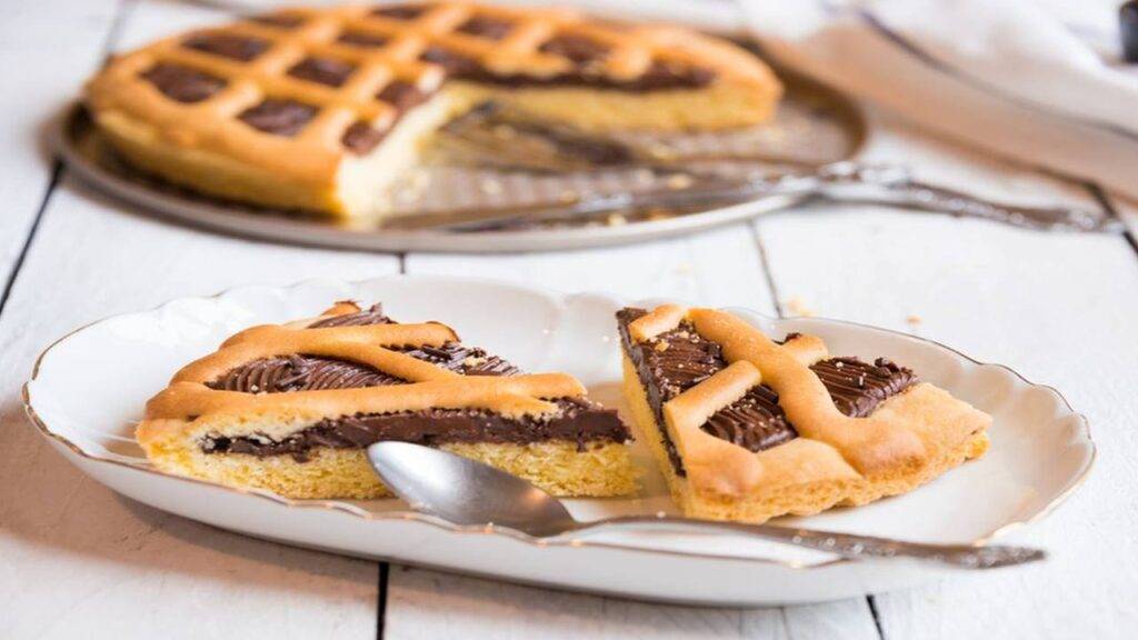 Crostata Al Cioccolato E Burro D Arachidi Per Una Golosa Merenda