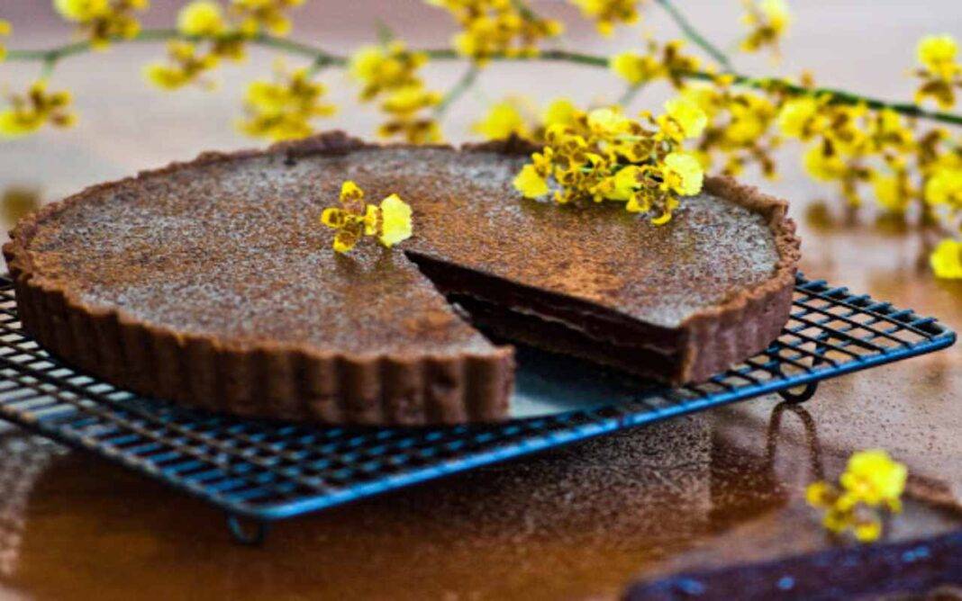 Crostata Con Ripieno Pan Di Stelle Golosa E Cioccolatosa