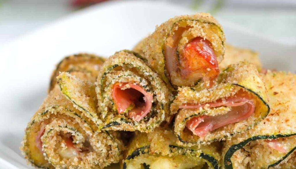 Involtini Di Zucchine Gratinate Al Forno Facilissimi E Invitanti