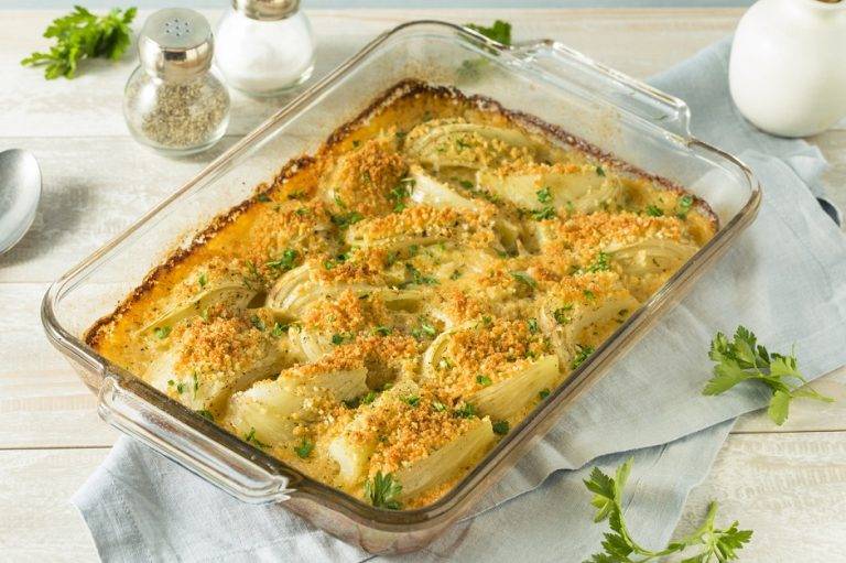 Ricetta finocchi al forno gratinati e leggeri pronti subito