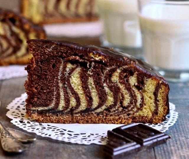 Torta Zebrata al Cioccolato una bontà assolutamente strepitosa