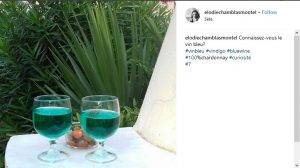 Arriva il vino blu - Foto Instagram