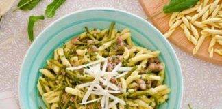 Pasta Salsicce e Asparagi