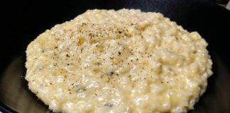 Risotto cremoso al latte e parmigiano - ricettasprint.it