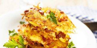 Rosti di patate e cipolle