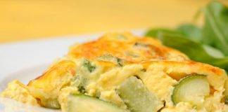 Frittata di Albumi, Patate e Zucchine