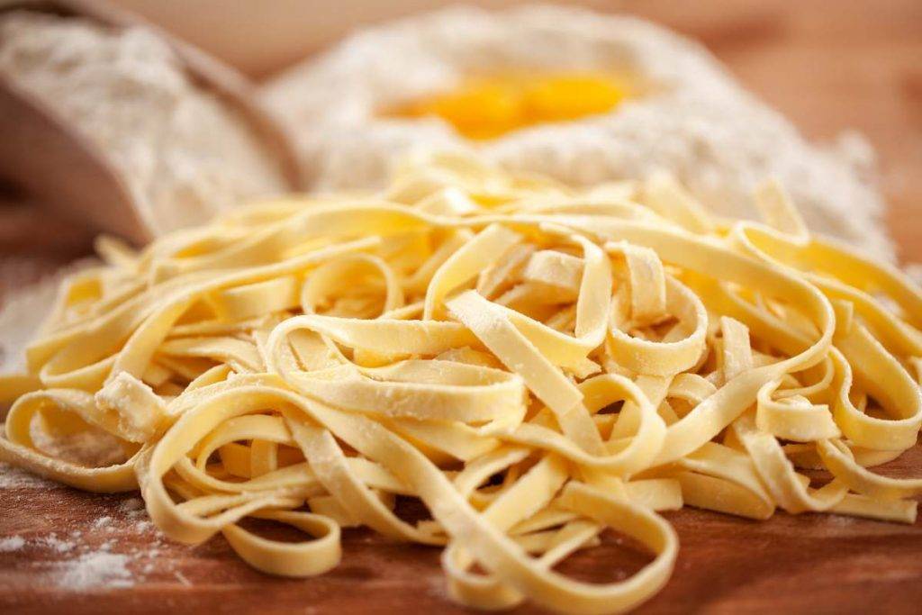 Tagliatelle Fatte in Casa senza Uova