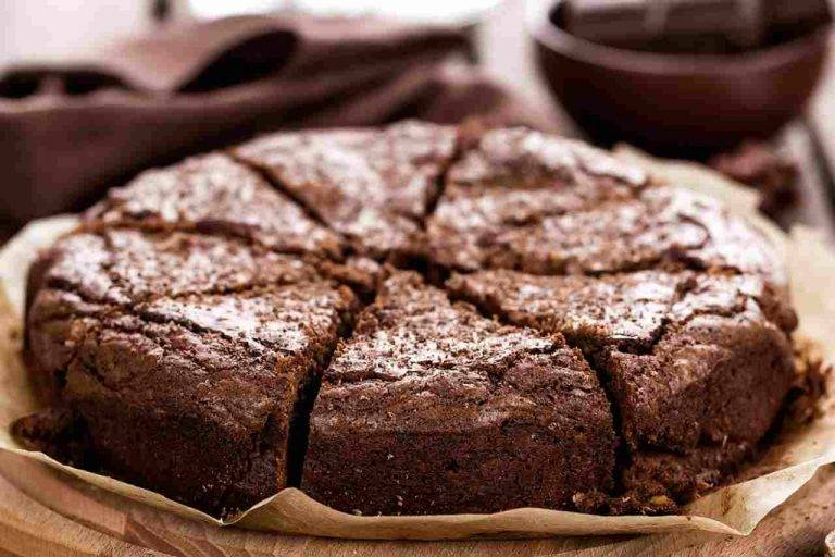 Torta burro di arachidi e cioccolato fondente per una ...