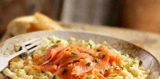 Risotto al Salmone Affumicato