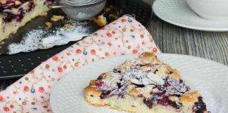 crostata al limone con confettura e mandorle - ricettasprint