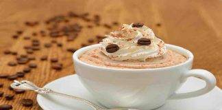 crema al caffe con poche calorie