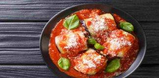 Involtini di melanzane al forno