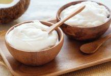 Crema al cocco e yogurt