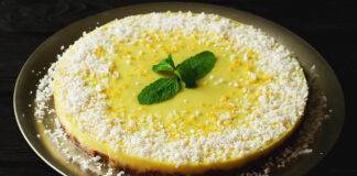 torta con crema di limone