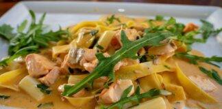 Pasta al salmone