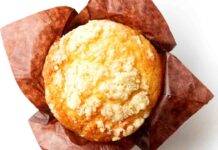 Muffin meringhe e cioccolato bianco