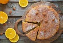 Torta di biscotti all'arancia