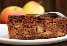 Torta di mele al cioccolato e mascarpone