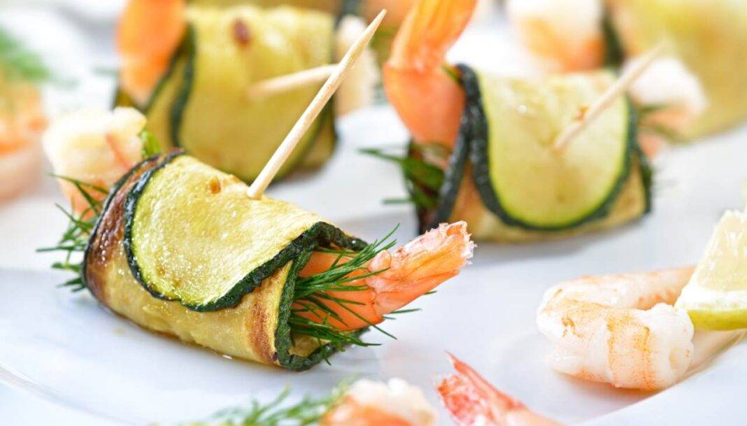 Involtini Di Zucchine E Gamberi | Originali E Invitanti