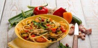 Spaghetti con verdure