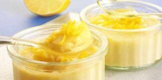 Budino al limone ricetta