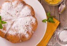 Dolce con crema al limone