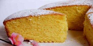 Torta morbida furba al limone