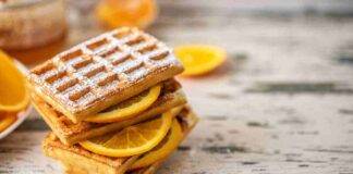 Waffles arancia e limone