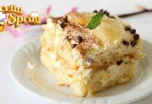 Tiramisù all'ananas fresco e delicato dal gusto avvolgente