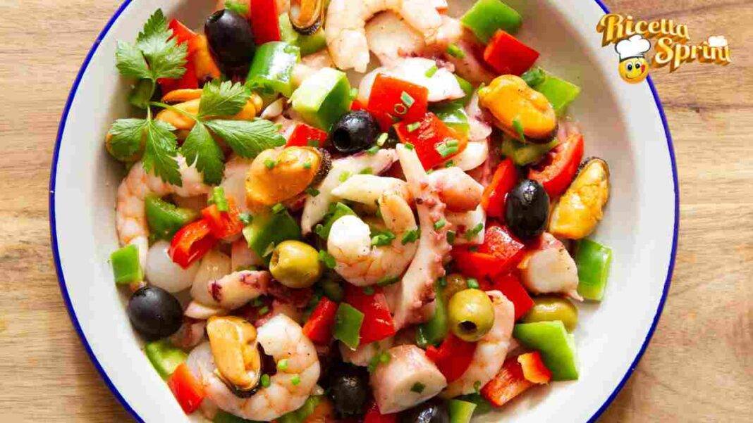 Insalata Di Mare Con Verdure Perfetta Se Sei Stanca Delle Solite Ricette Ricettasprint It