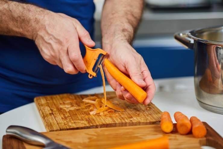 Riso e carote delicato e pronto subito, una super ricetta salvadanaio 