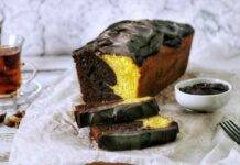 Plumcake vegetale cioccolato e vaniglia