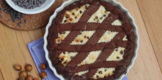 Crostata cioccolata e ricotta cremosa al punto giusto, prova e mi darai ragione