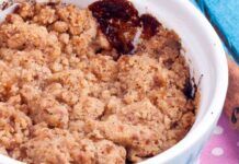 Crumble di mele scomposto: a ognuno la sua parte, sorprenderai tutti!