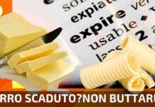 Il burro scaduto va buttato Ecco cosa c'è da sapere!