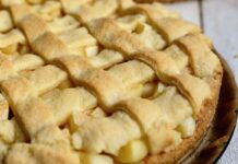 Crostata con crema al mascarpone e mele 09072023 ricettasprint