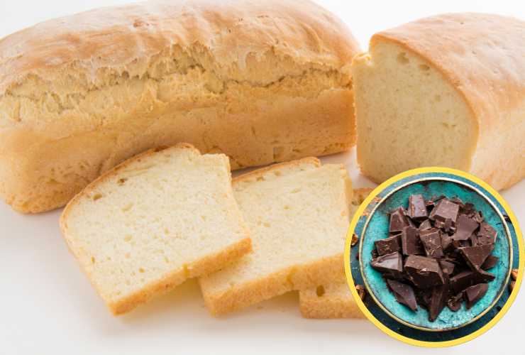 Prendiamo del pane in cassetta e del cioccolato: questa si che è la merenda  dei campioni! 