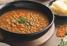 Zuppa di lenticchie con ingrediente segreto - RicettaSprint