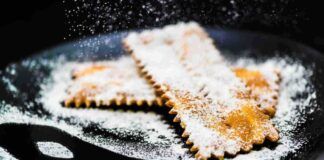 Chiacchiere al limone