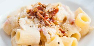 Pasta con guanciale per mio marito - RicettaSprint