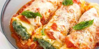 Per pasqua in casa mia non si prevedono lasagne, ma questa è la volta dei cannelloni pasquali solo ricotta spinaci, la ricetta di mia nonna!