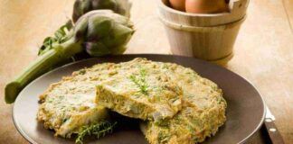 Frittata di carciofi per cena - RicettaSprint