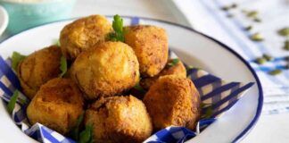 Dopo le feste, ho deciso di mantenere leggero il menu e ho preparato queste polpette primavera: cotte nella friggitrice ad aria sono venute buonissime