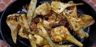 Carciofi in friggitrice ad aria