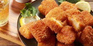 Nuggets di pesce senza farina e gluten free, cotti in friggitrice ad aria, ne mangi quanti ne vuoi anche se sei a dieta - RicettaSprint