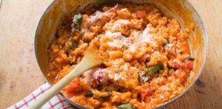 Risotto alla parmigiana: piatto da chef a casa in meno di 30 minuti, qua vanno a due piatti alla volta perchè è irresistibile