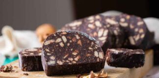 Faccio un salame al cioccolato light che non si rompe: ne puoi mangiare anche due fette insieme, solo 180 kcal - RicettaSprint