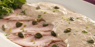 Ho imparato a fare il vitello tonnato come quello del ristorante, in poche mosse lo metto in tavola, wow