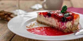 Cheesecake ai lamponi