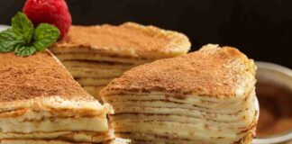 Facciamo il tiramisù con le crepes mamma mia una bontà unica impossibile resistere, non basta mai!